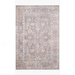 Loloi Rugs Skye Rug Collection By Loloi -Sky 01-Grey/Apricot