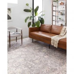 Loloi Rugs Skye Rug Collection By Loloi -Sky 01-Grey/Apricot