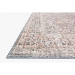 Loloi Rugs Skye Rug Collection By Loloi -Sky 01-Grey/Apricot