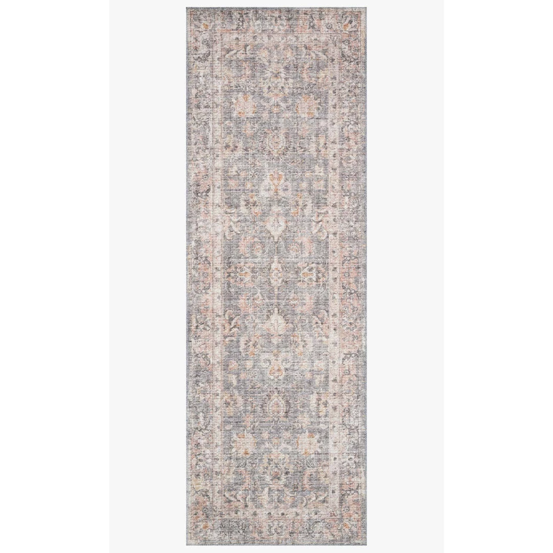 Loloi Rugs Skye Rug Collection By Loloi -Sky 01-Grey/Apricot