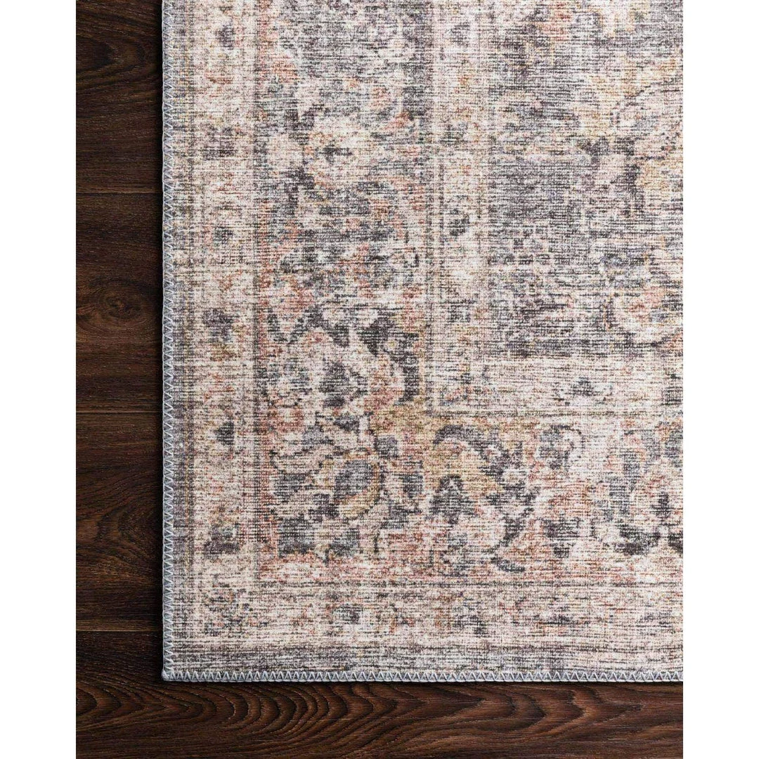 Loloi Rugs Skye Rug Collection By Loloi -Sky 01-Grey/Apricot