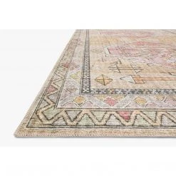 Loloi Rugs Skye Rug Collection By Loloi -Sky 04 Gold/Blush