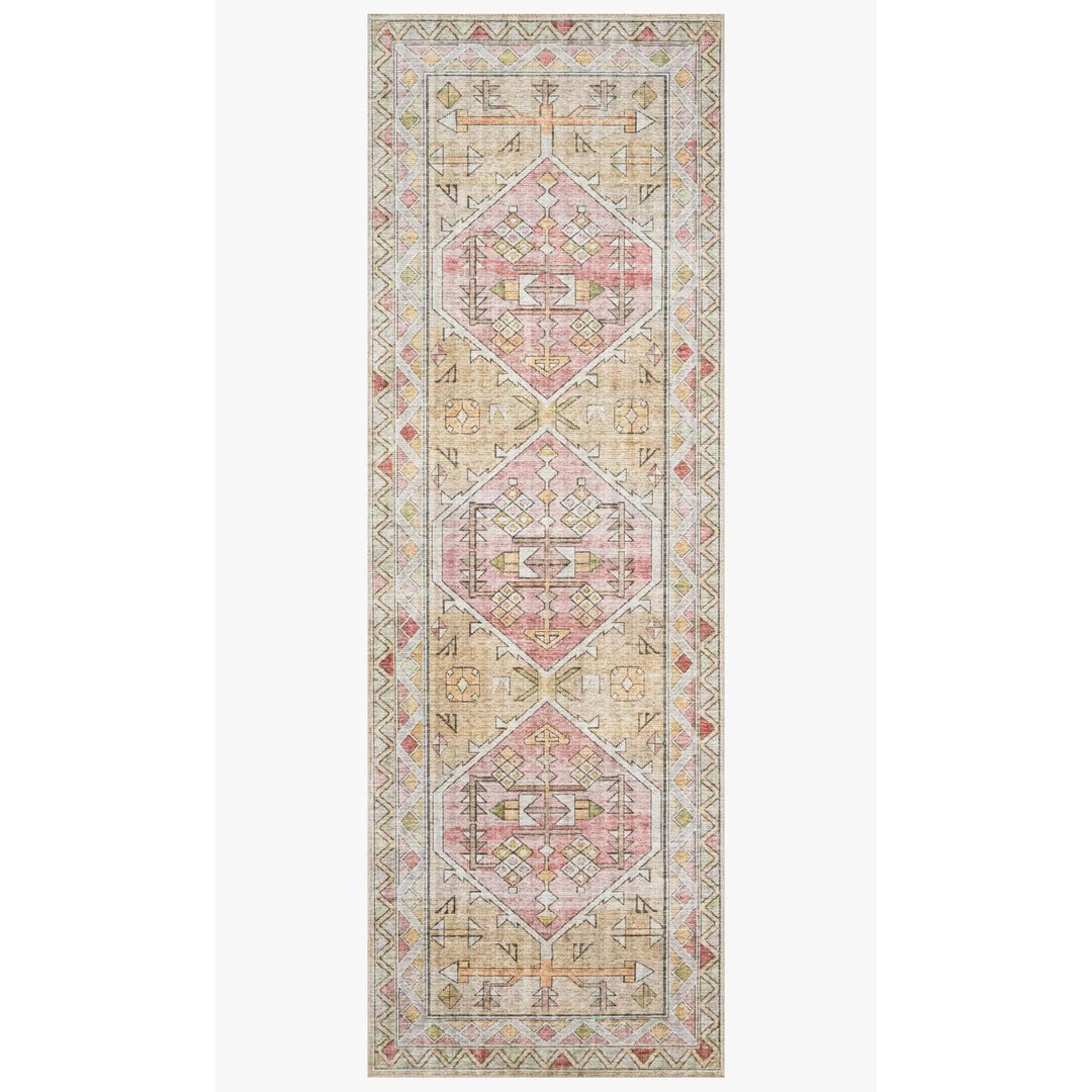 Loloi Rugs Skye Rug Collection By Loloi -Sky 04 Gold/Blush