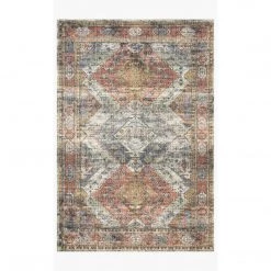 Loloi Rugs Skye Rug Collection By Loloi -Sky 06 Apricot/Mist