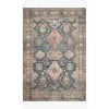 Loloi Rugs Skye Rug Collection By Loloi -Sky 10 Sea/Rust