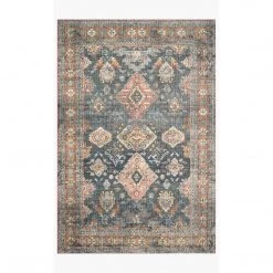 Loloi Rugs Skye Rug Collection By Loloi -Sky 10 Sea/Rust
