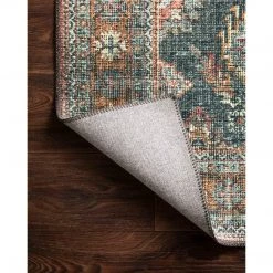 Loloi Rugs Skye Rug Collection By Loloi -Sky 10 Sea/Rust