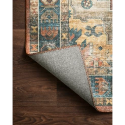 Loloi Rugs Skye Rug Collection By Loloi -Sky 11 Rust/Blue