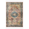 Loloi Rugs Skye Rug Collection By Loloi -Sky 11 Rust/Blue