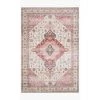 Loloi Rugs Skye Rug Collection By Loloi -Sky 02 Ivory/Berry