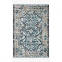 Loloi Rugs Skye Rug Collection By Loloi -Sky 03 Denim/Natural