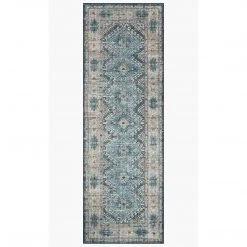 Loloi Rugs Skye Rug Collection By Loloi -Sky 03 Denim/Natural