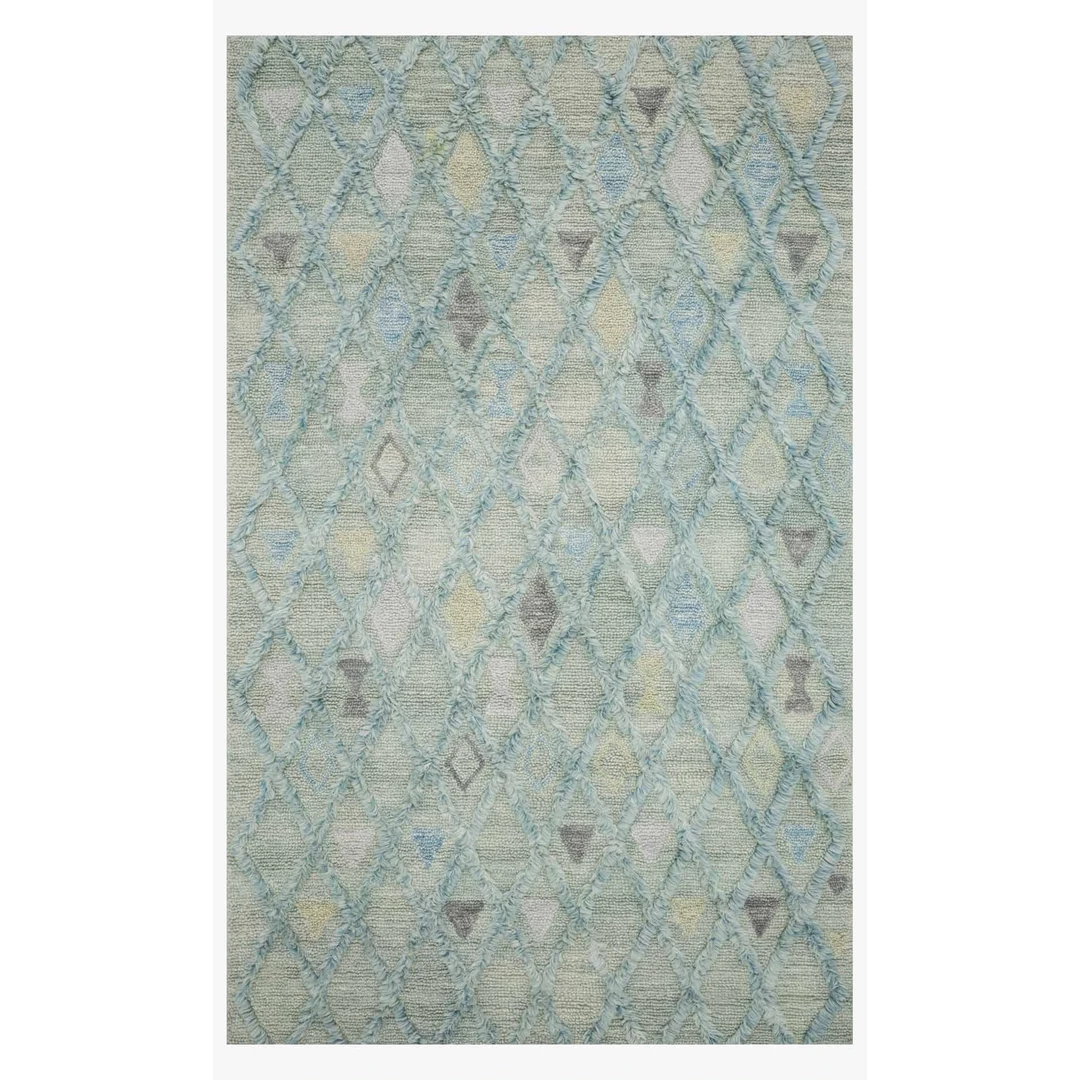Loloi Rugs Justina Blakeney Rugs - Symbology - SYM-02 SEAFOAM/SKY