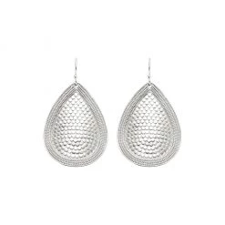 Anna Beck Jewelry Anna Beck Teardrop Earrings - Silver