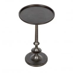 Noir Furniture Terni Side Table, Cast Iron Accent Tables