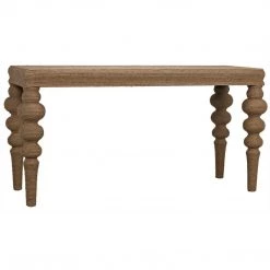 Noir Furniture Noir Turned Leg Ismail Console Consoles