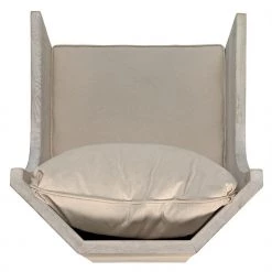 CFC Furniture Angle Chair, Reclaimed Oak Frame