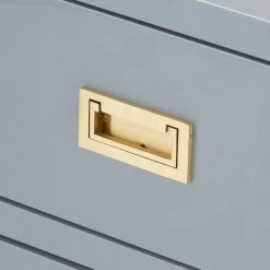 Bungalow 5 - Victoria 3-Drawer Side Table In Gray