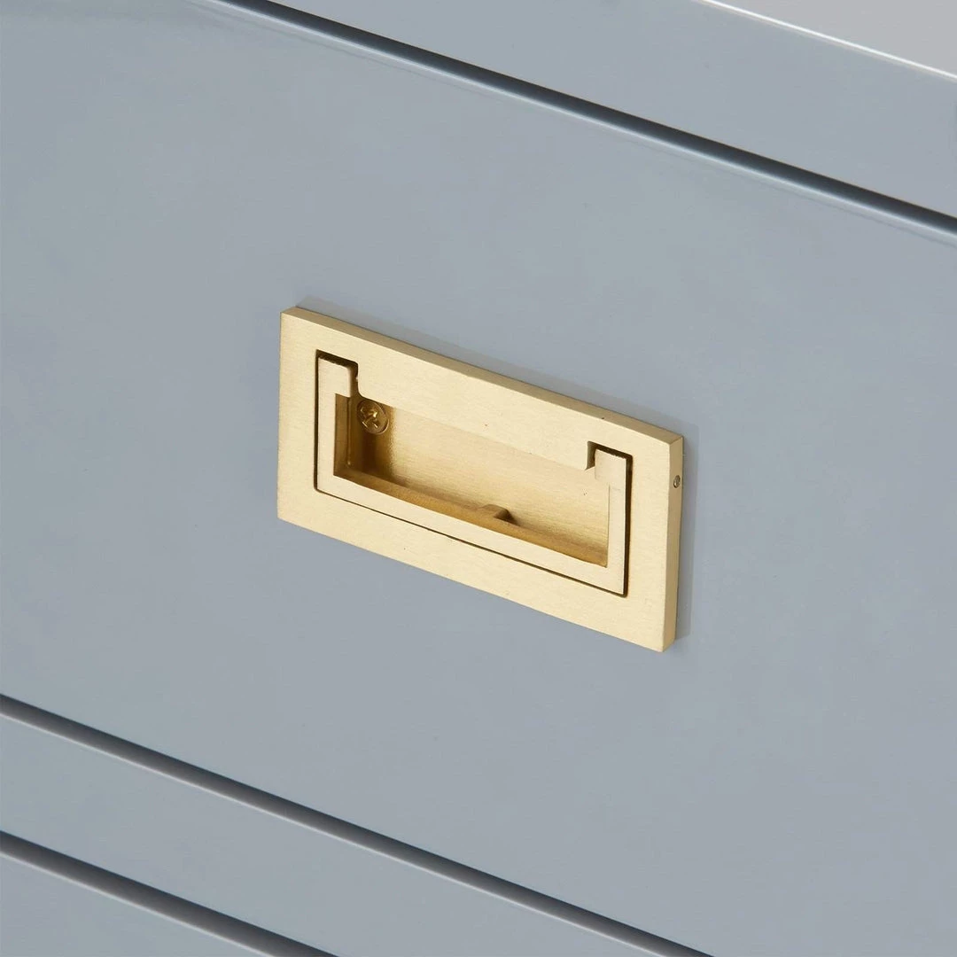 Bungalow 5 - Victoria 3-Drawer Side Table In Gray