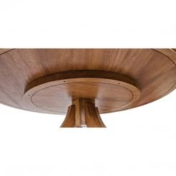 Noir Furniture Noir Vera Dining Table, Dark Walnut