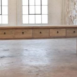 Organic Restoration Reedition XLong Console - Reclaimed Pine