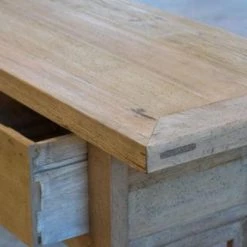 Organic Restoration Reedition XLong Console - Reclaimed Pine