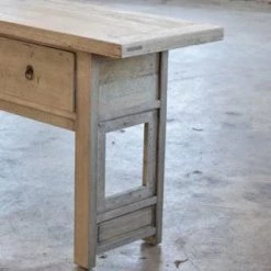 Organic Restoration Reedition XLong Console - Reclaimed Pine