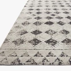 Loloi Rugs Justina Blakeney Yeshaia Rug Collection - YES-02 Black/Neutral