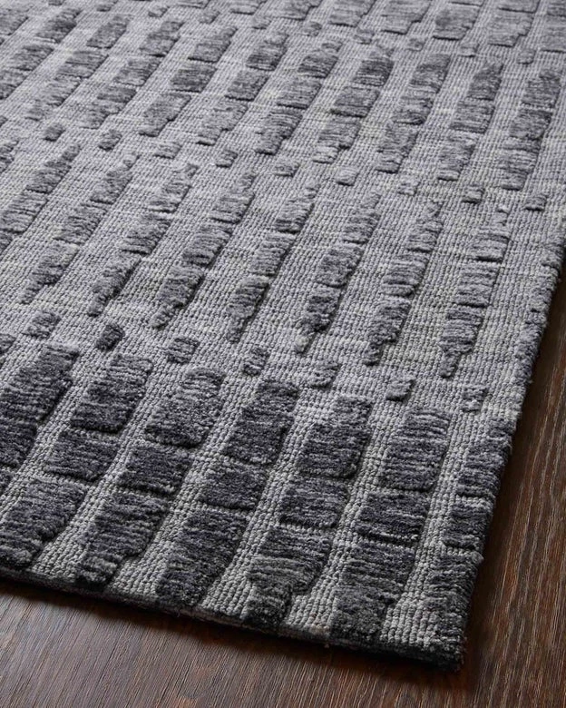 Loloi Rugs Justina Blakeney Yeshaia Rug Collection - YES-05 Grey/Charcoal