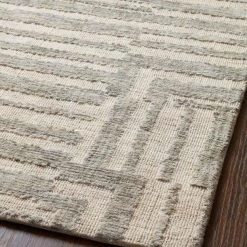 Loloi Rugs Justina Blakeney Yeshaia Rug Collection - YES-03 Oatmeal/Silver