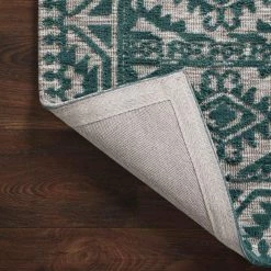 Loloi Rugs Justina Blakeney Yeshaia Rug Collection - YES-08 Teal/Dove