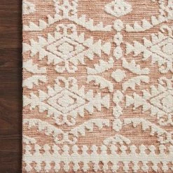 Loloi Rugs Justina Blakeney Yeshaia Rug Collection - YES-06 Terracotta/Ivory