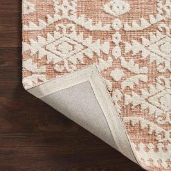 Loloi Rugs Justina Blakeney Yeshaia Rug Collection - YES-06 Terracotta/Ivory
