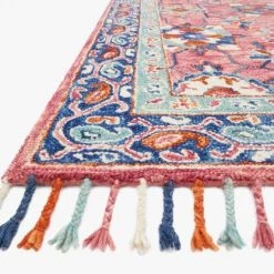 Loloi Rugs Zharah Collection - ZR-03 Rose/Denim