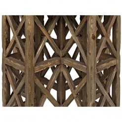 Noir Furniture Accent Tables Noir Zimmerman Side Table, Old Wood