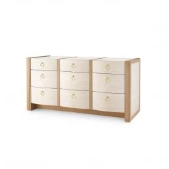 Bungalow 5 - Albert Extra Large 9-drawer, Light Natural & Natural
