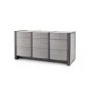 Bungalow 5 - Albert Extra Large 9-drawer, Ash Gray & Black