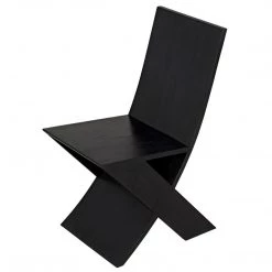 Noir Furniture Tech Chair, Charcoal Black