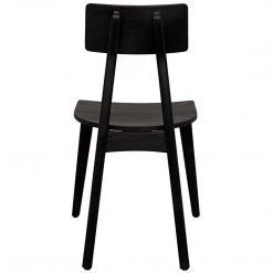 Dining Chairs Noir Furniture Kimi Chair, Charcoal Black