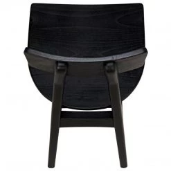 Dining Chairs Noir Furniture Kimi Chair, Charcoal Black