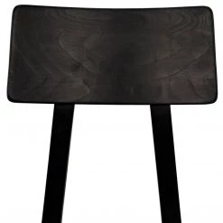 Dining Chairs Noir Furniture Kimi Chair, Charcoal Black