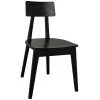 Dining Chairs Noir Furniture Kimi Chair, Charcoal Black