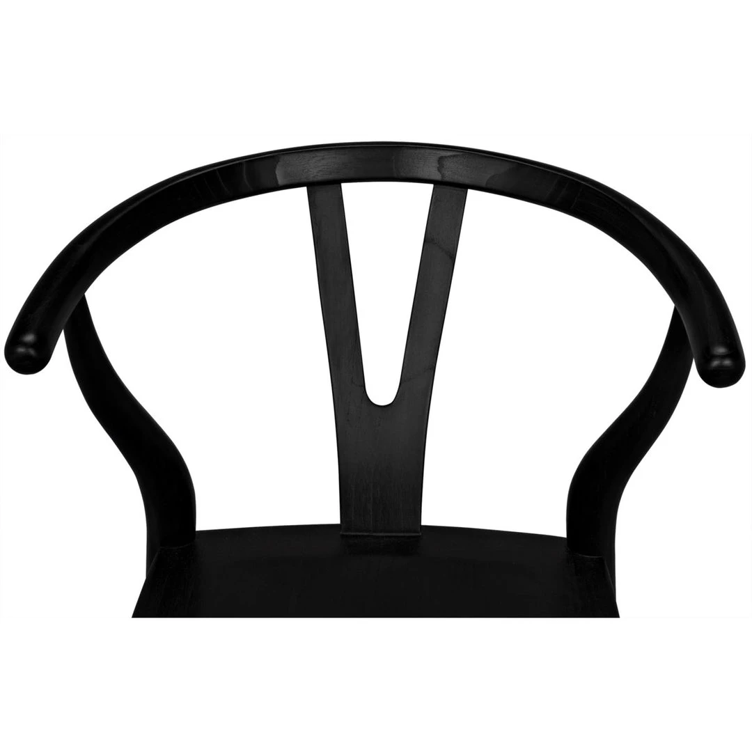 Bar & Counter Stools Noir Furniture Zola Barstool, Charcoal Black