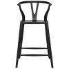 Bar & Counter Stools Noir Furniture Zola Counter Stool, Charcoal Black