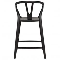 Bar & Counter Stools Noir Furniture Zola Counter Stool, Charcoal Black