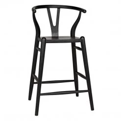 Bar & Counter Stools Noir Furniture Zola Counter Stool, Charcoal Black