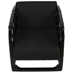 Noir Furniture Nebula Chair, Charcoal Black