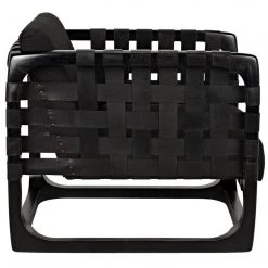 Noir Furniture Nebula Chair, Charcoal Black