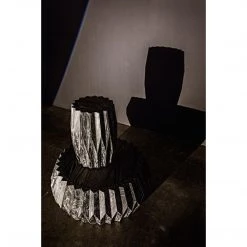 Noir Furniture Tamela Stool/Side Table Accent Tables