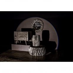 Noir Furniture Tamela Stool/Side Table Accent Tables